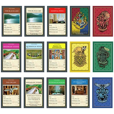 Monopoly Harry Potter Edition Game.